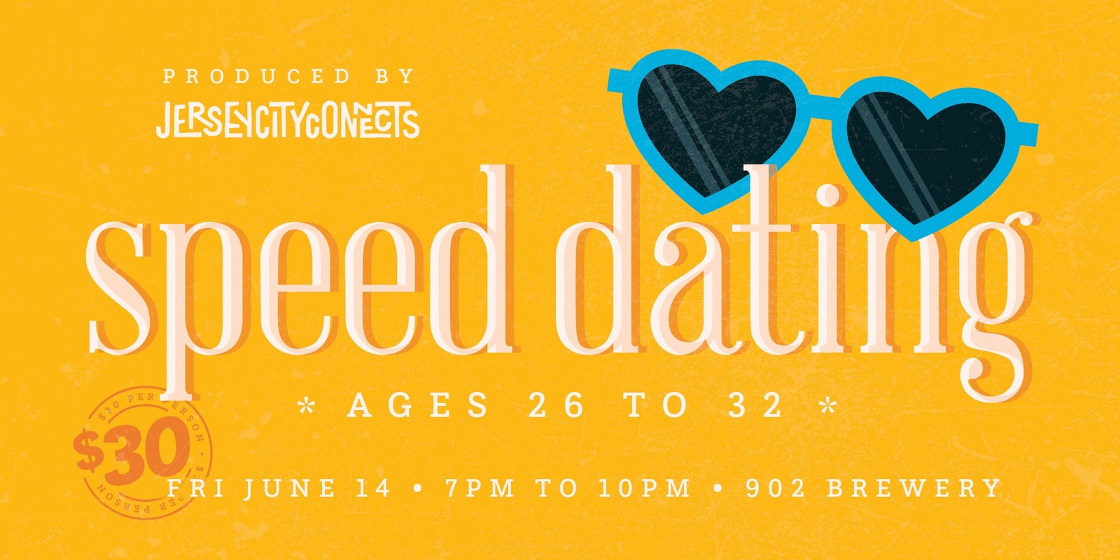 Banner image for Jersey City Connects | Speed Dating (26 to 32) | Singles Event | Singles Mixer