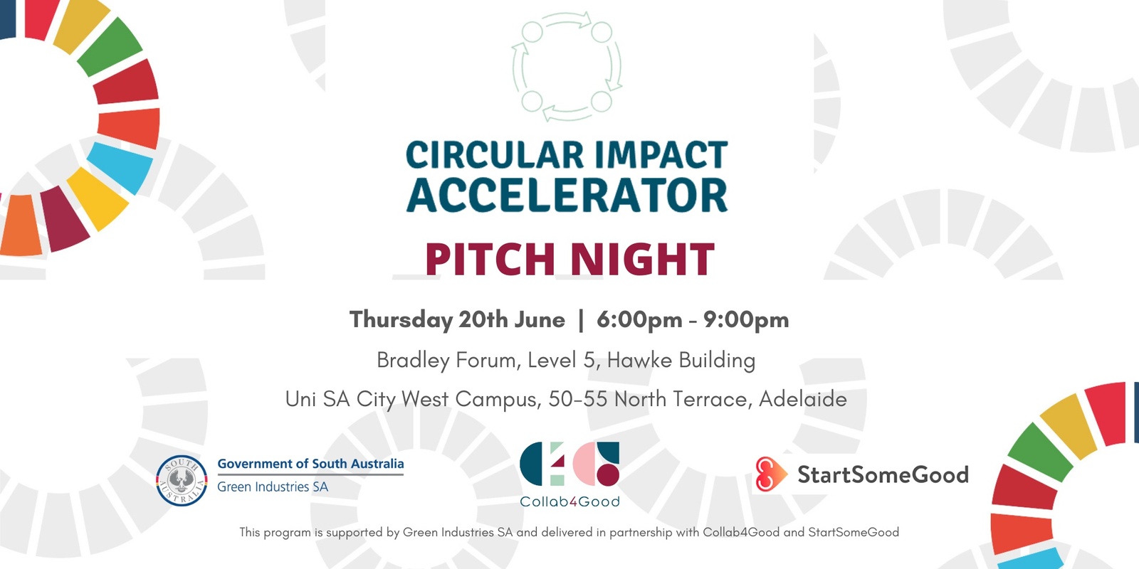 Banner image for Circular Impact Accelerator 2024 Pitch Night