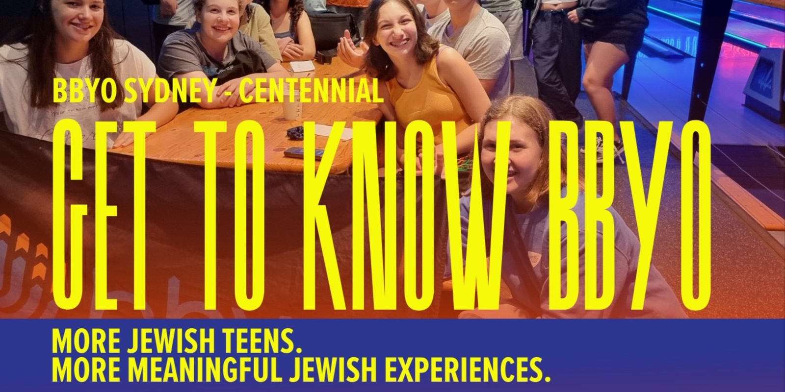 Banner image for  Get To Know BBYO