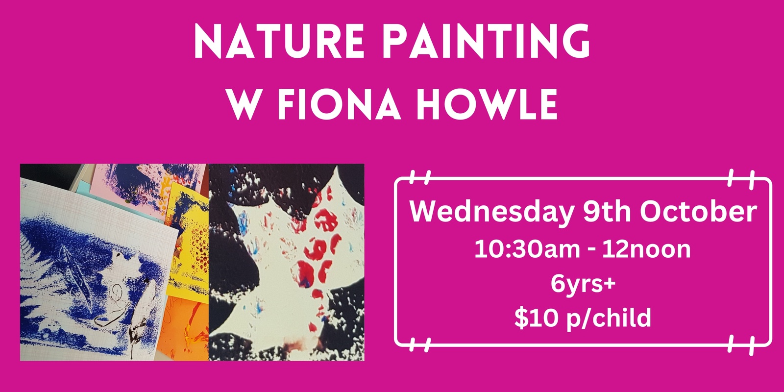 Banner image for Nature Painting with Fiona Howle