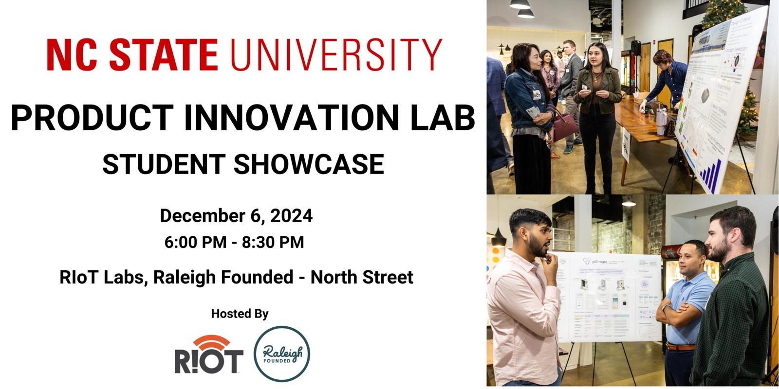 Banner image for NC State Product Innovation Lab Fall Student Showcase