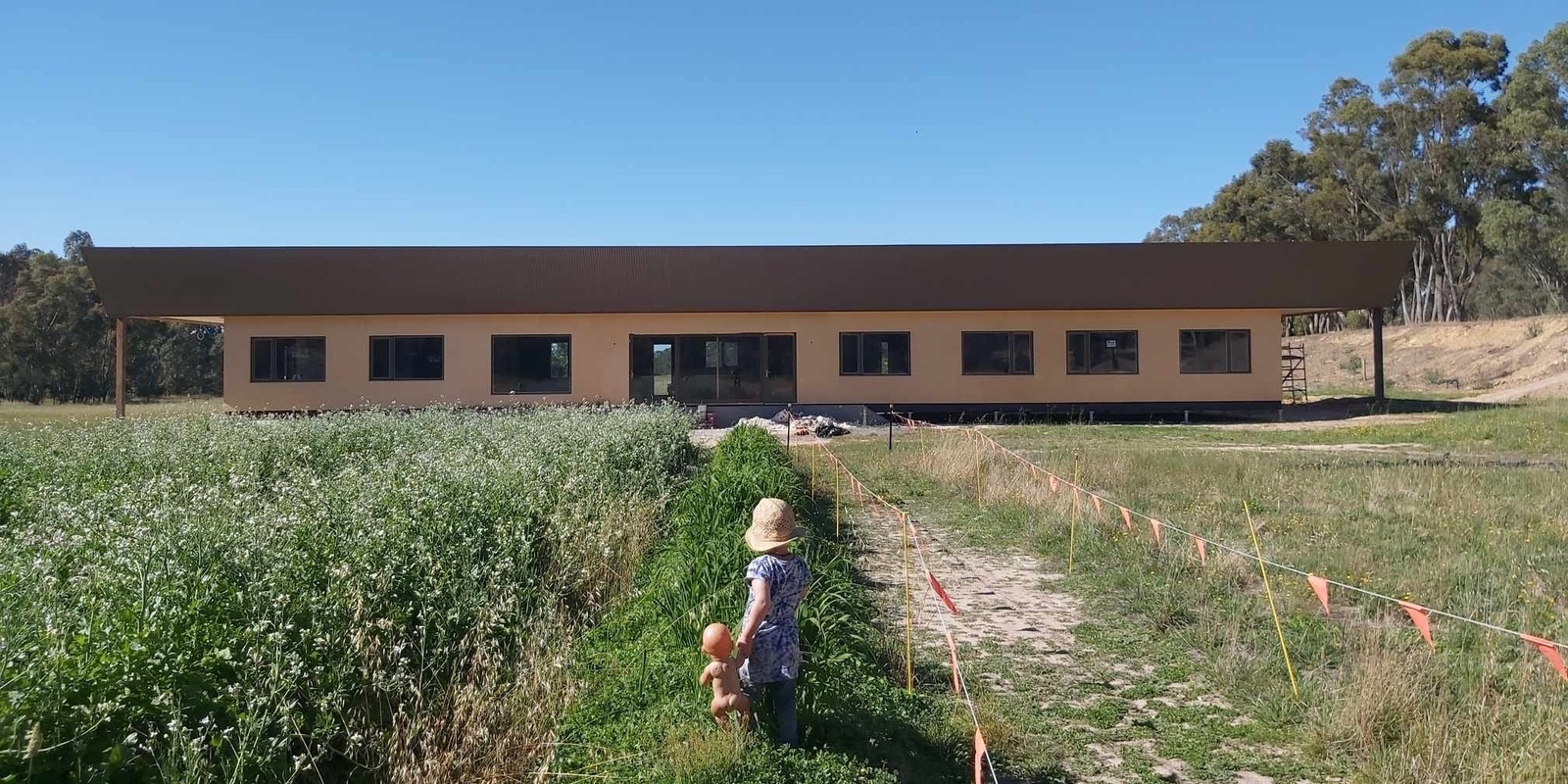 Banner image for Open Field Co-Living - Talk & Tour of Hempcrete Passive House & Co-Living Homestead in Castlemaine