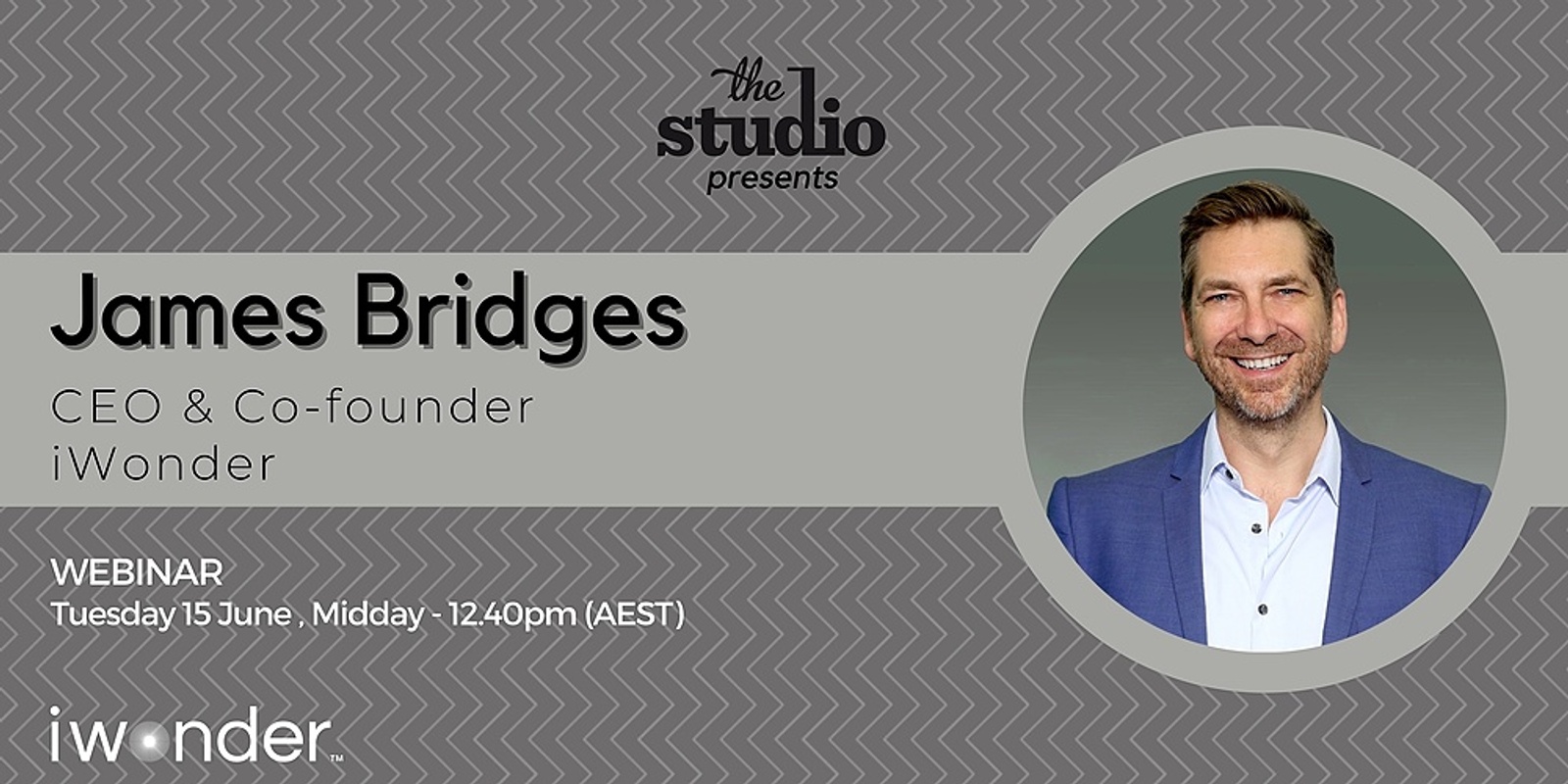 Banner image for Founders' Stories: James Bridges, CEO & Co-founder of iWonder