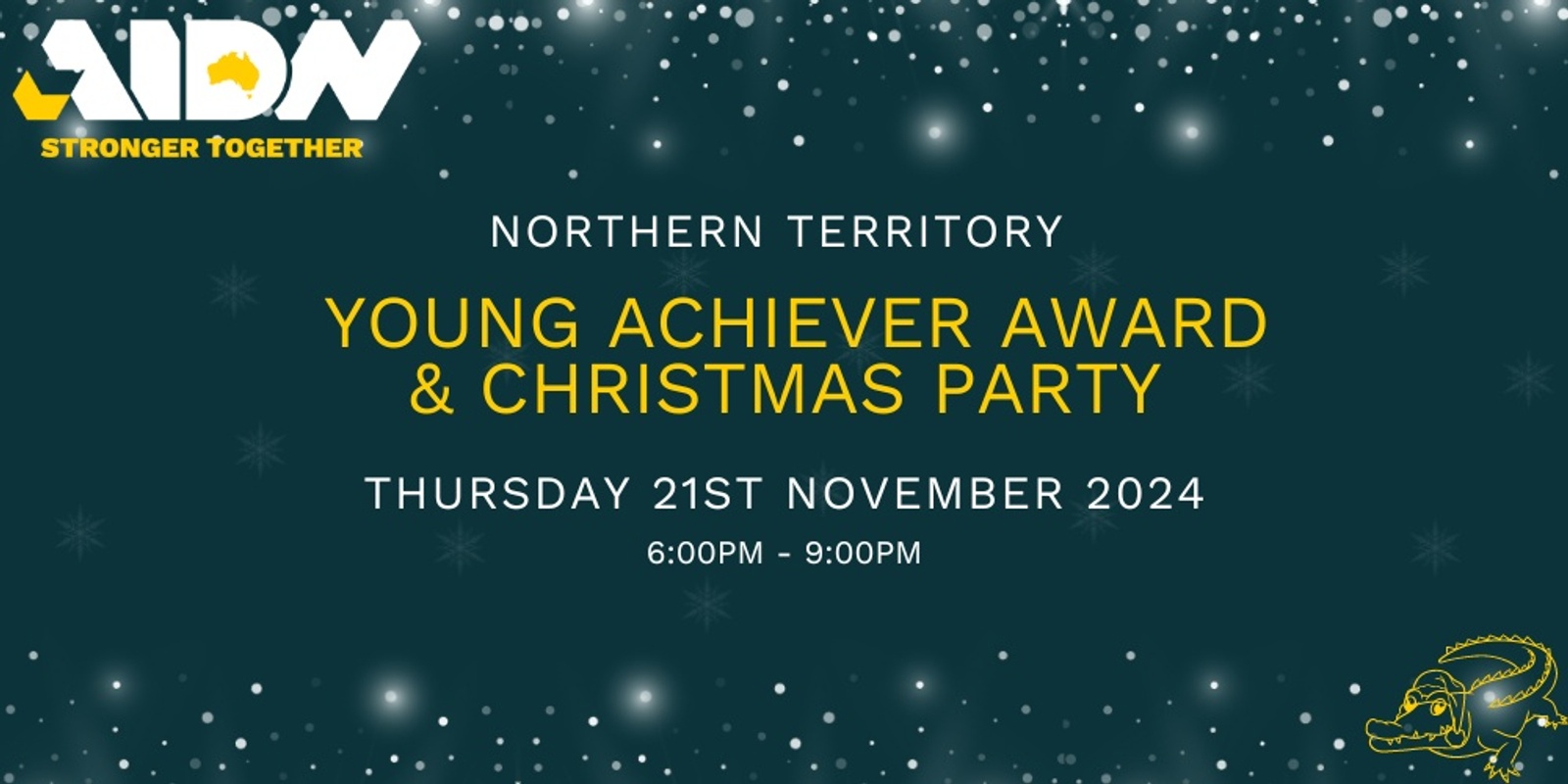 Banner image for AIDN NT Christmas Party and Young Achiever Award