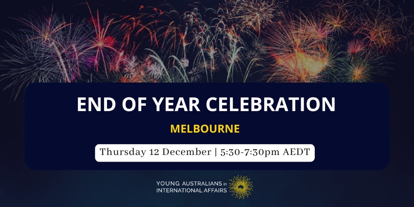 Banner image for YAIA Melbourne: End-of-Year Celebration