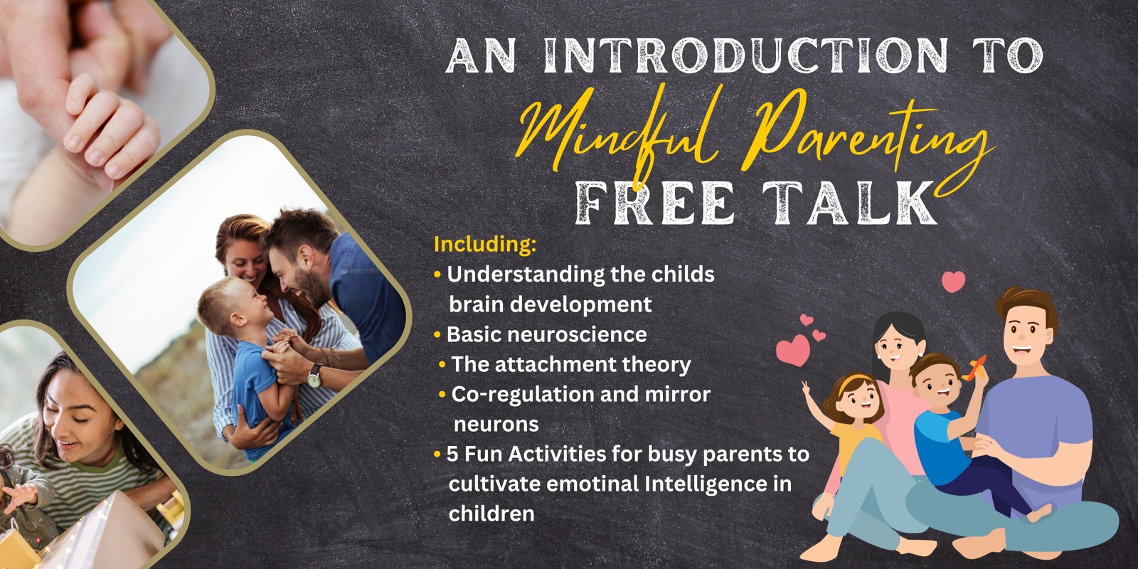 Banner image for Mindful Parenting - an introduction by Rita Riccola