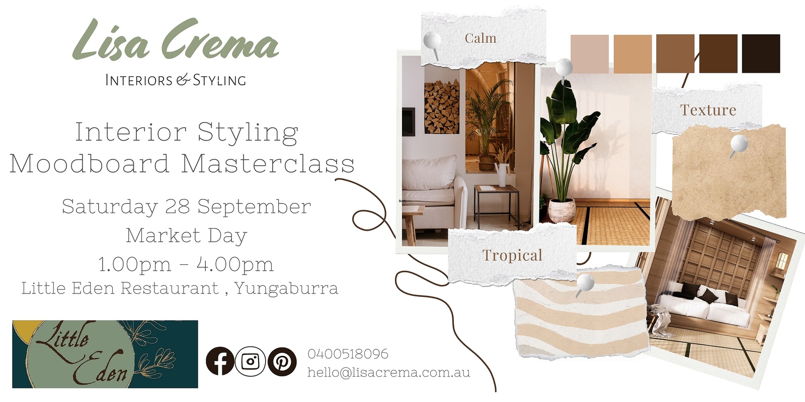 Banner image for Interior Styling Workshop - Moodboard Masterclass