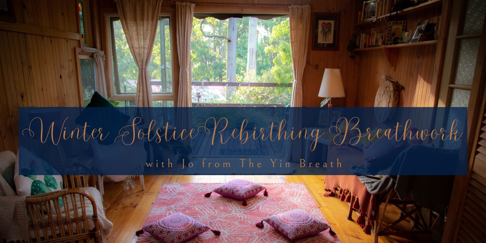 Banner image for Winter Solstice Rebirthing Breathwork small group session