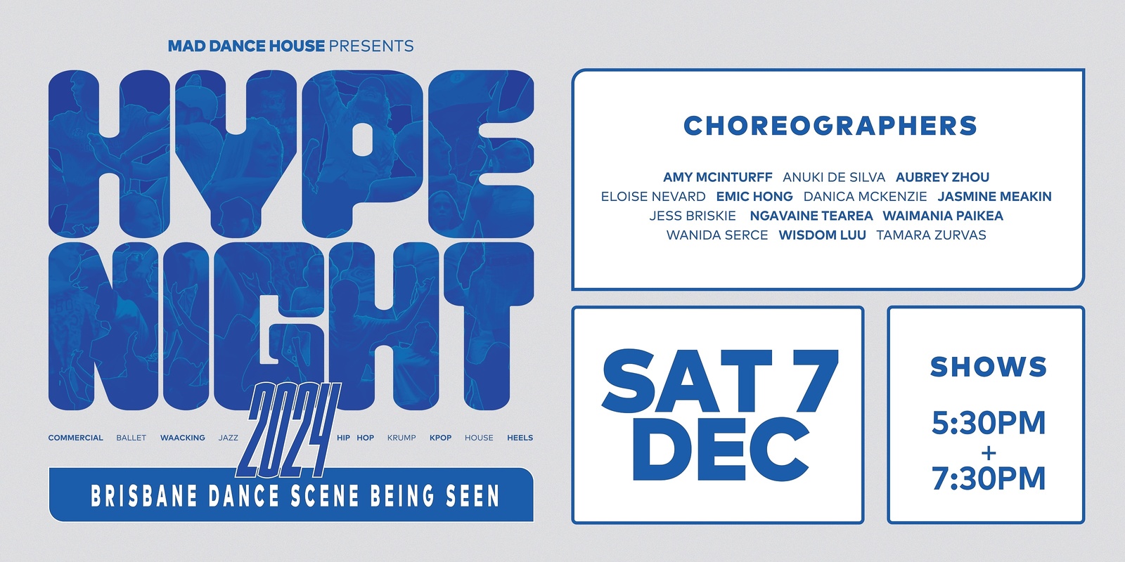 Banner image for HYPE NIGHT 2024 - Brisbane Dance Scene Being Seen