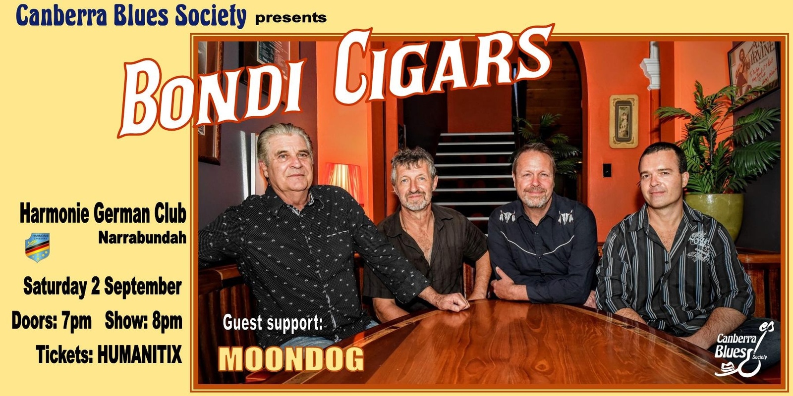 Banner image for Bondi Cigars @ The Zeppelin Room 
