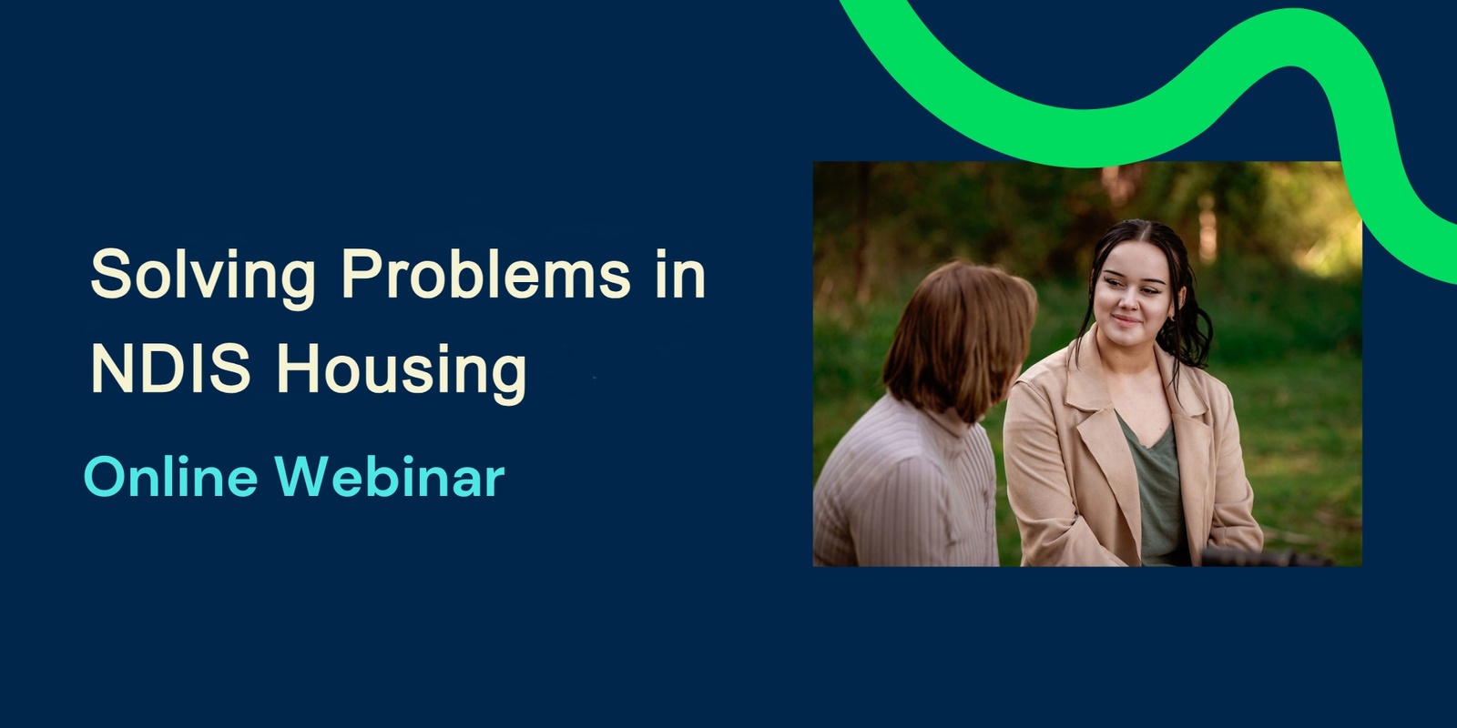 Banner image for Solving Problems in NDIS Housing