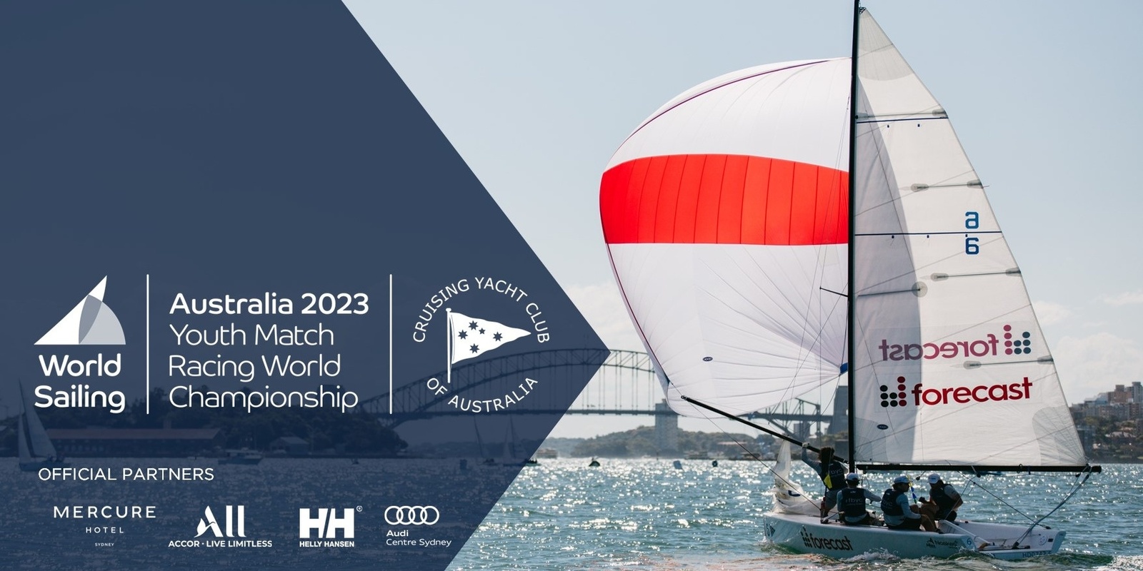 Banner image for 2023 World Sailing Youth Match Racing World Championship Opening Ceremony