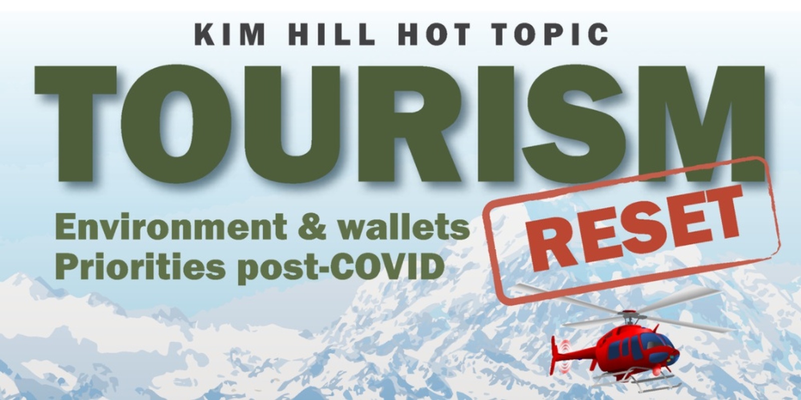 Tourism Reset - Kim Hill Hot Topic 2023