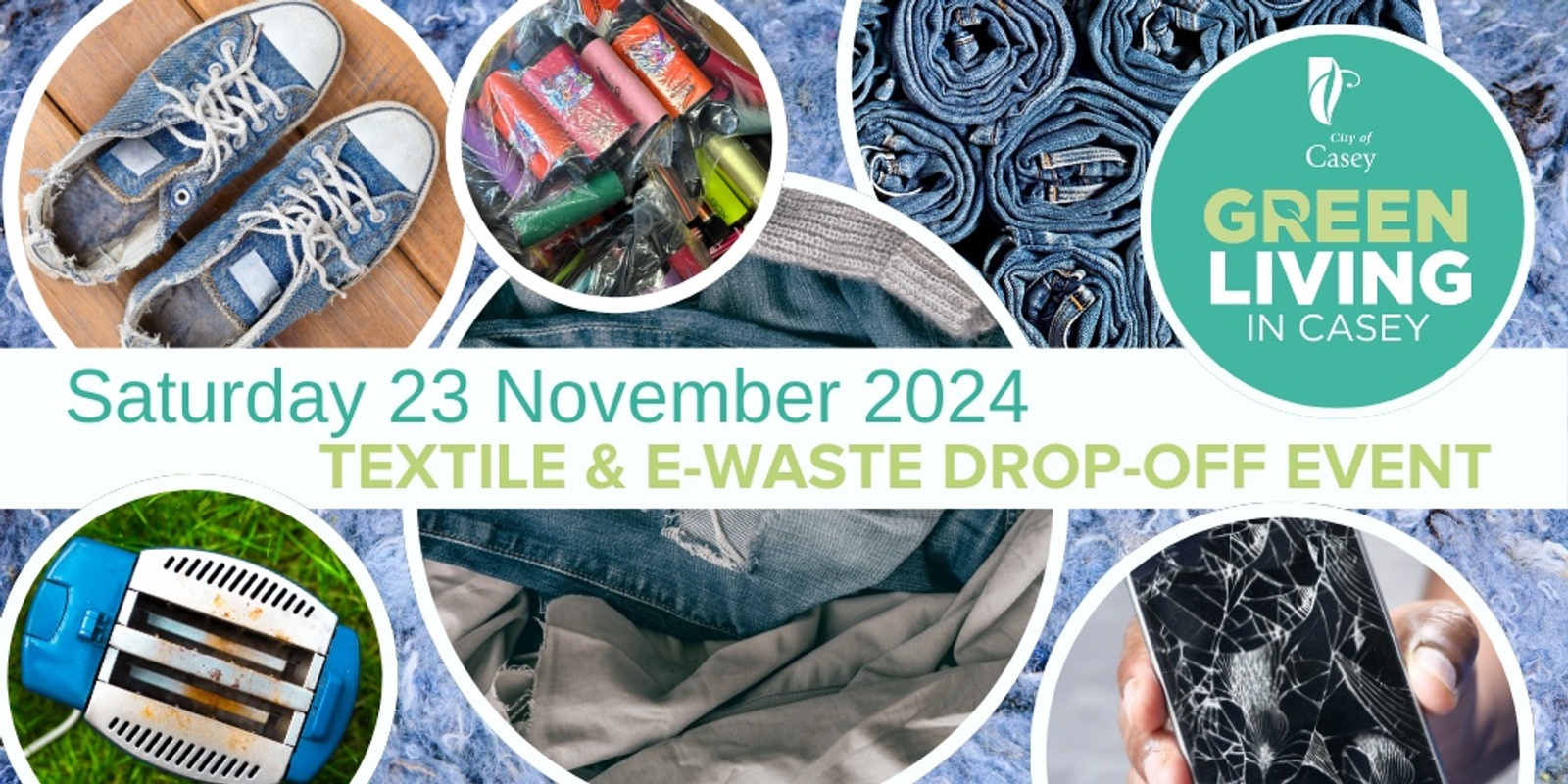 Banner image for Textile and E-waste Recycling Drop-off