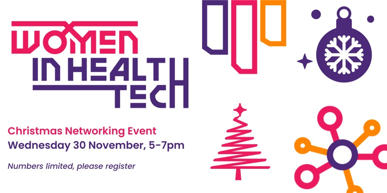 Banner image for Women in HealthTech Christmas Networking