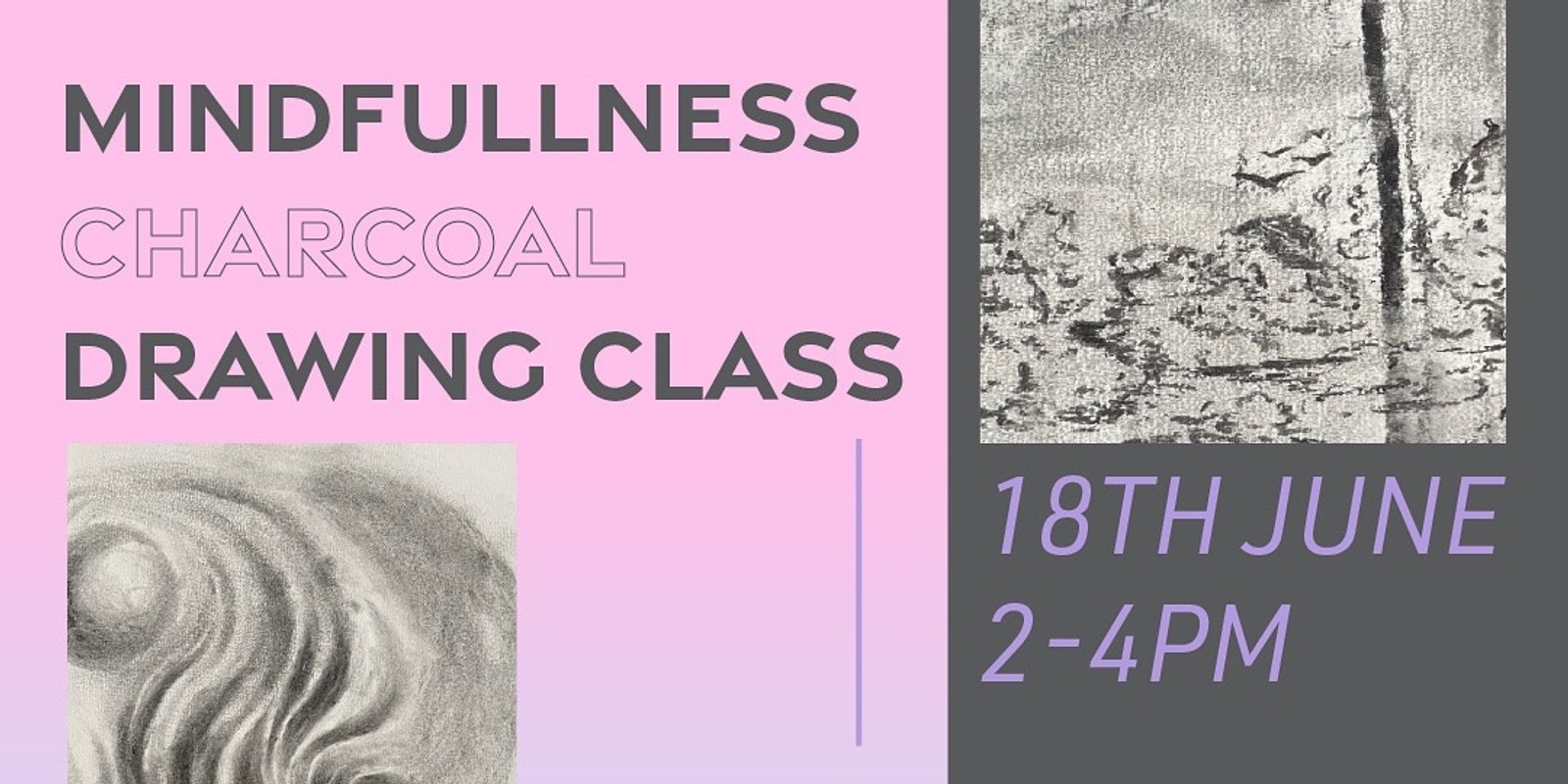 Banner image for Mindfulness Charcoal Drawing