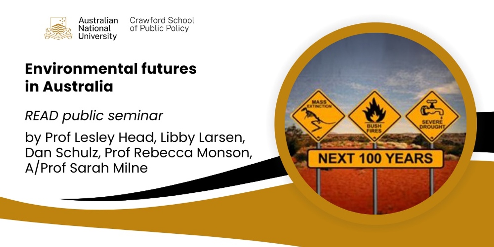 Banner image for READ Public seminar: Environmental Futures in Australia