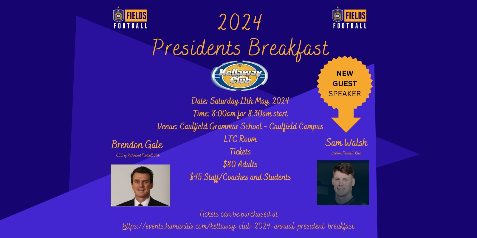 Banner image for Kellaway Club 2024 Annual President Breakfast