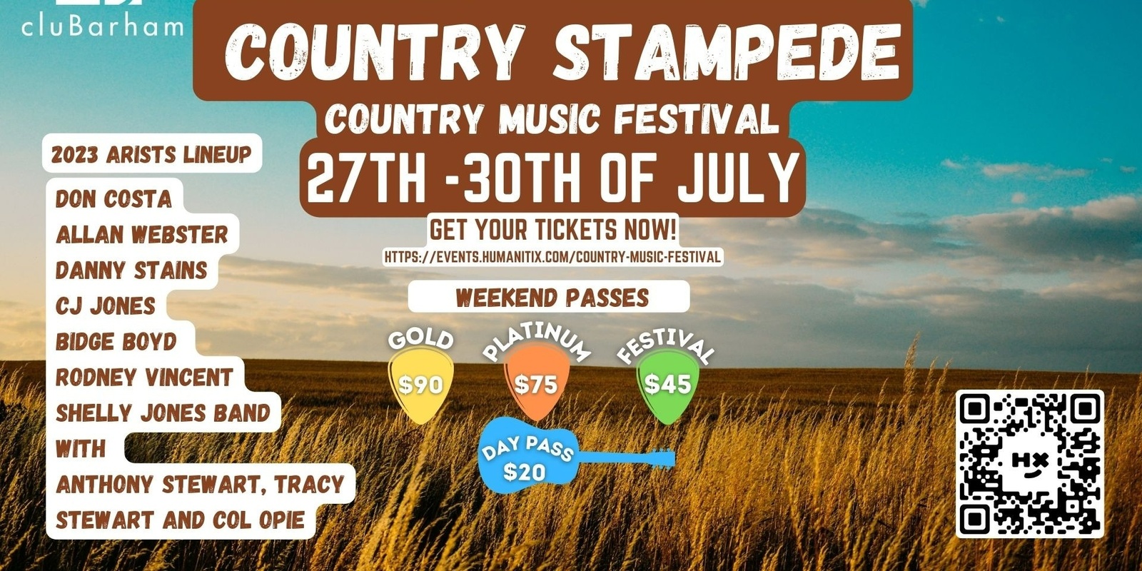 Banner image for Country Music Festival