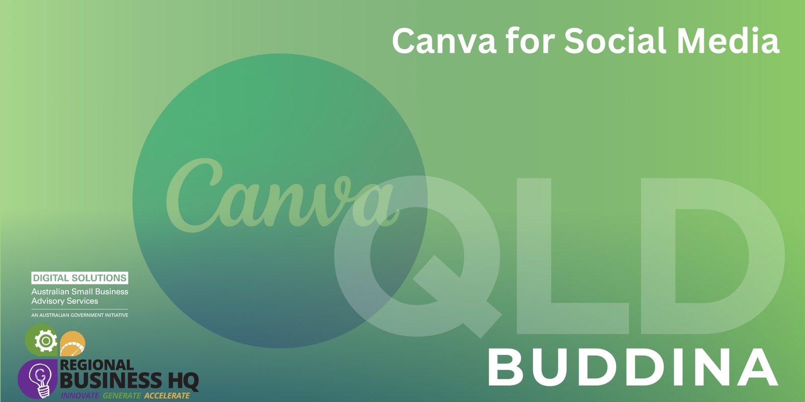 Banner image for Canva for Social Media - Sunshine Coast