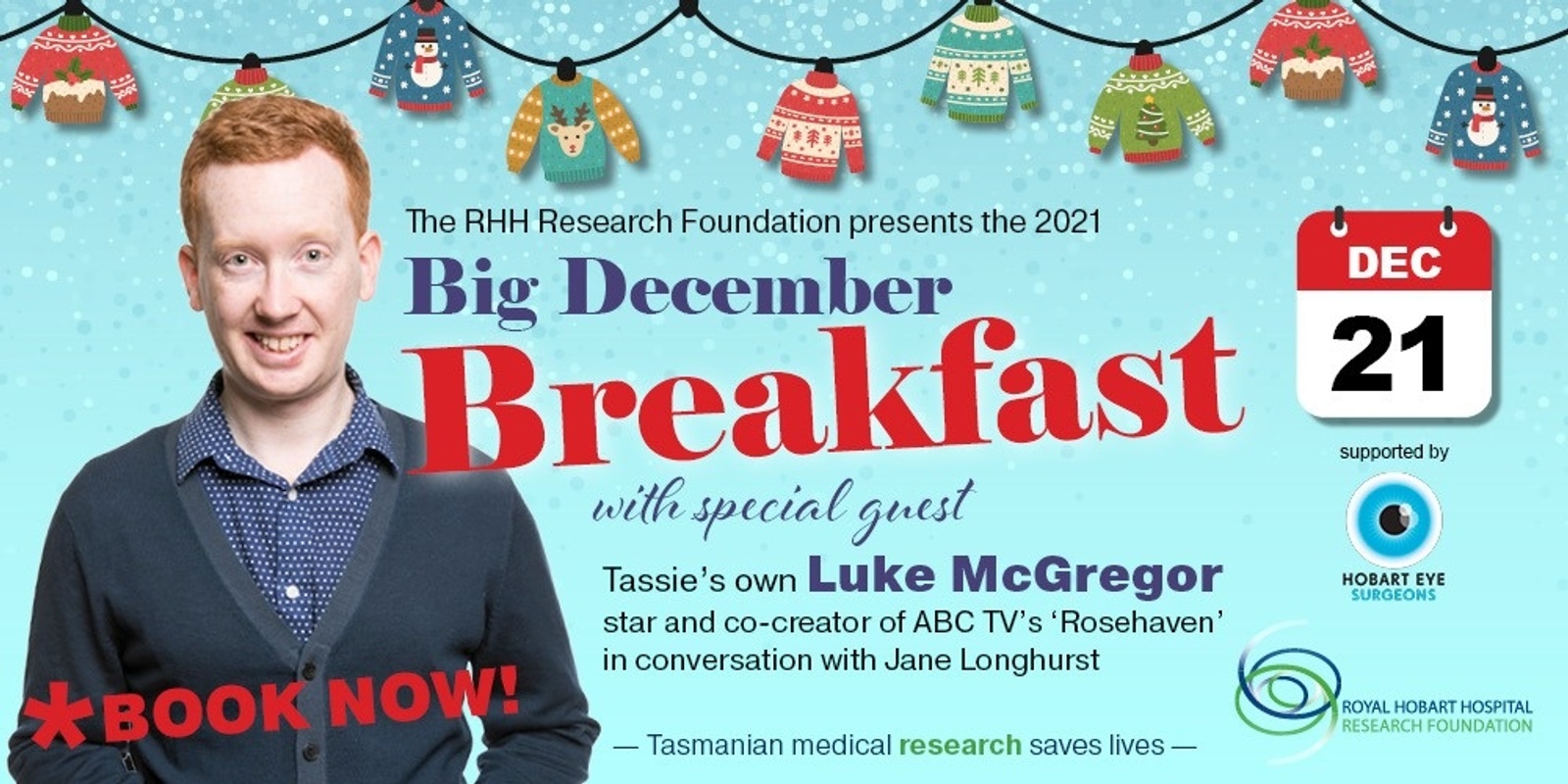 Banner image for 2021 RHH Research Foundation Big December Breakfast