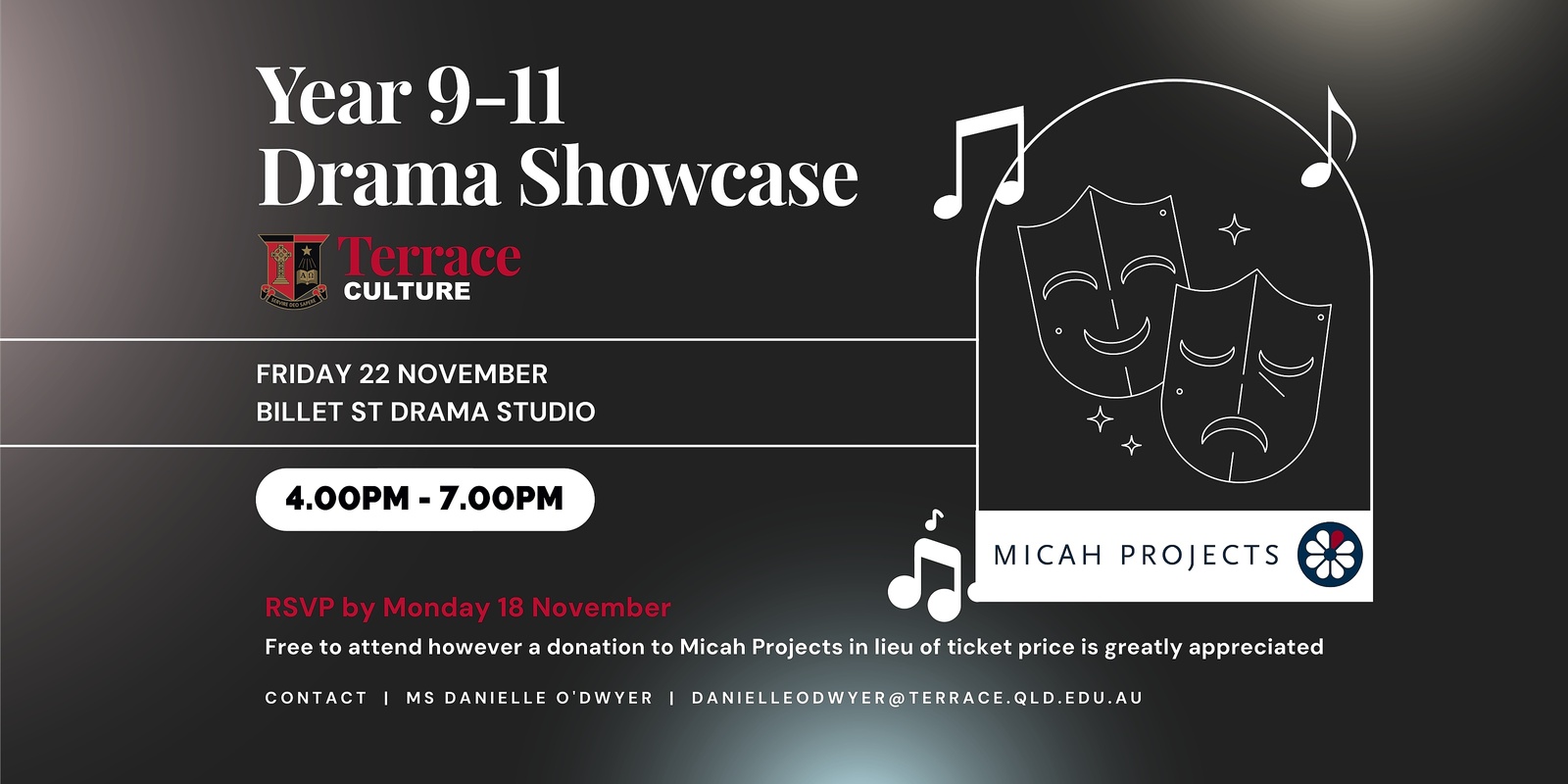 Banner image for Year 9-11 Drama Showcase