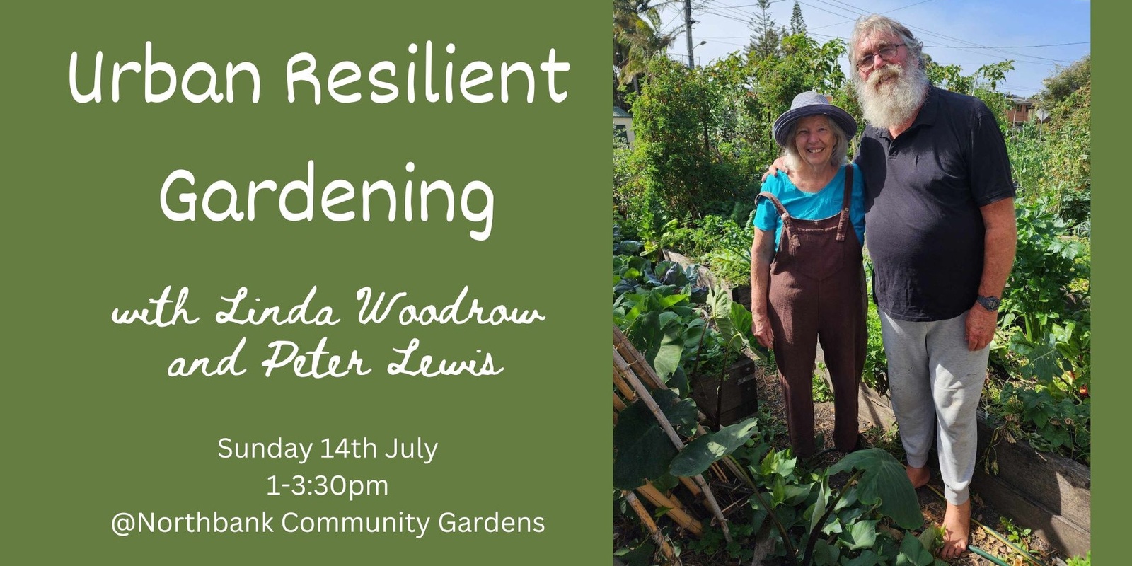 Banner image for Urban Resilient Gardening - Using permaculture to make your home garden resilient