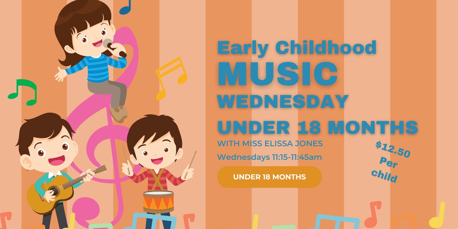 Banner image for Early Childhood Wednesday Class (Babies under 18 Months)