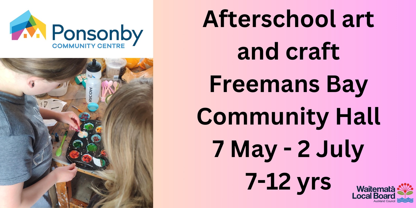 Banner image for After school art and craft classes