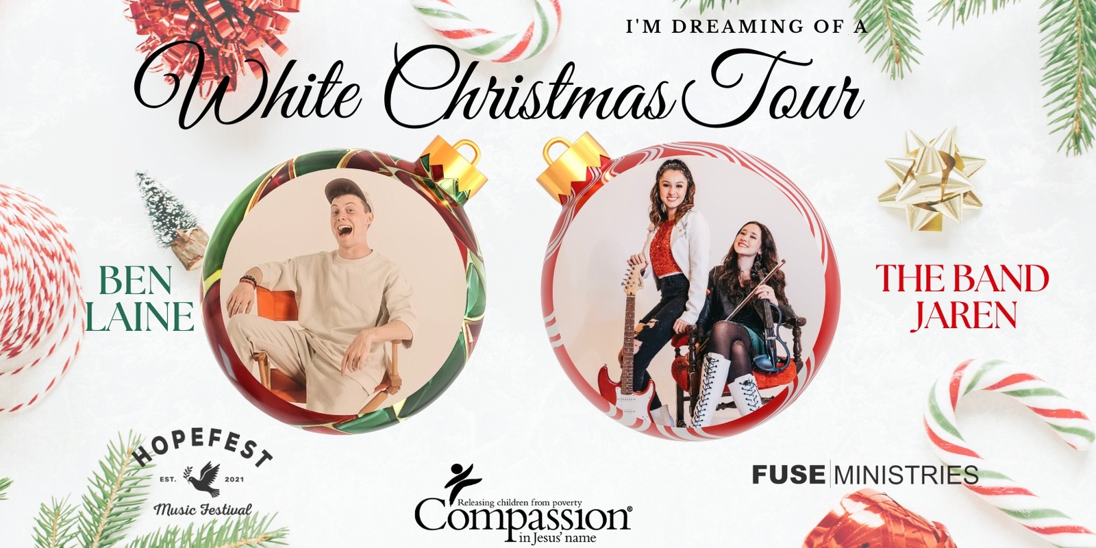 Banner image for I'm Dreaming of a White Christmas Tour