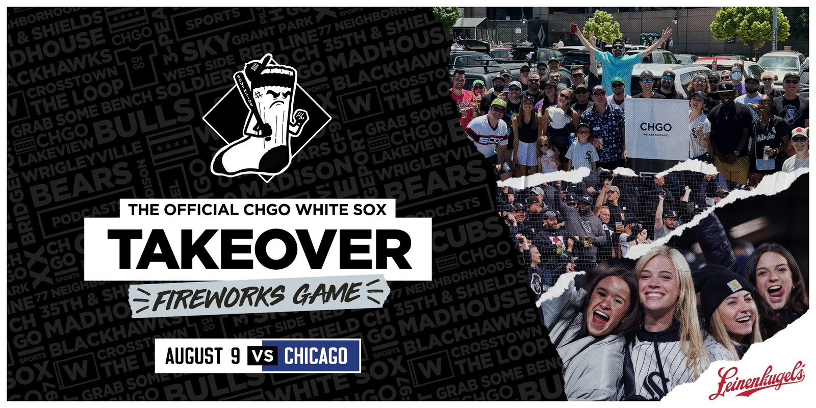 Banner image for CHGO White Sox Fireworks Takeover at Guaranteed Rate Field- August 9th vs the Chicago Cubs