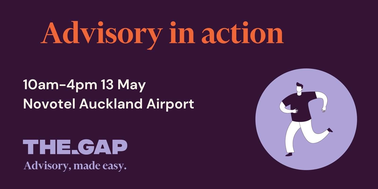 Banner image for Advisory in action NZ 13 May 2025