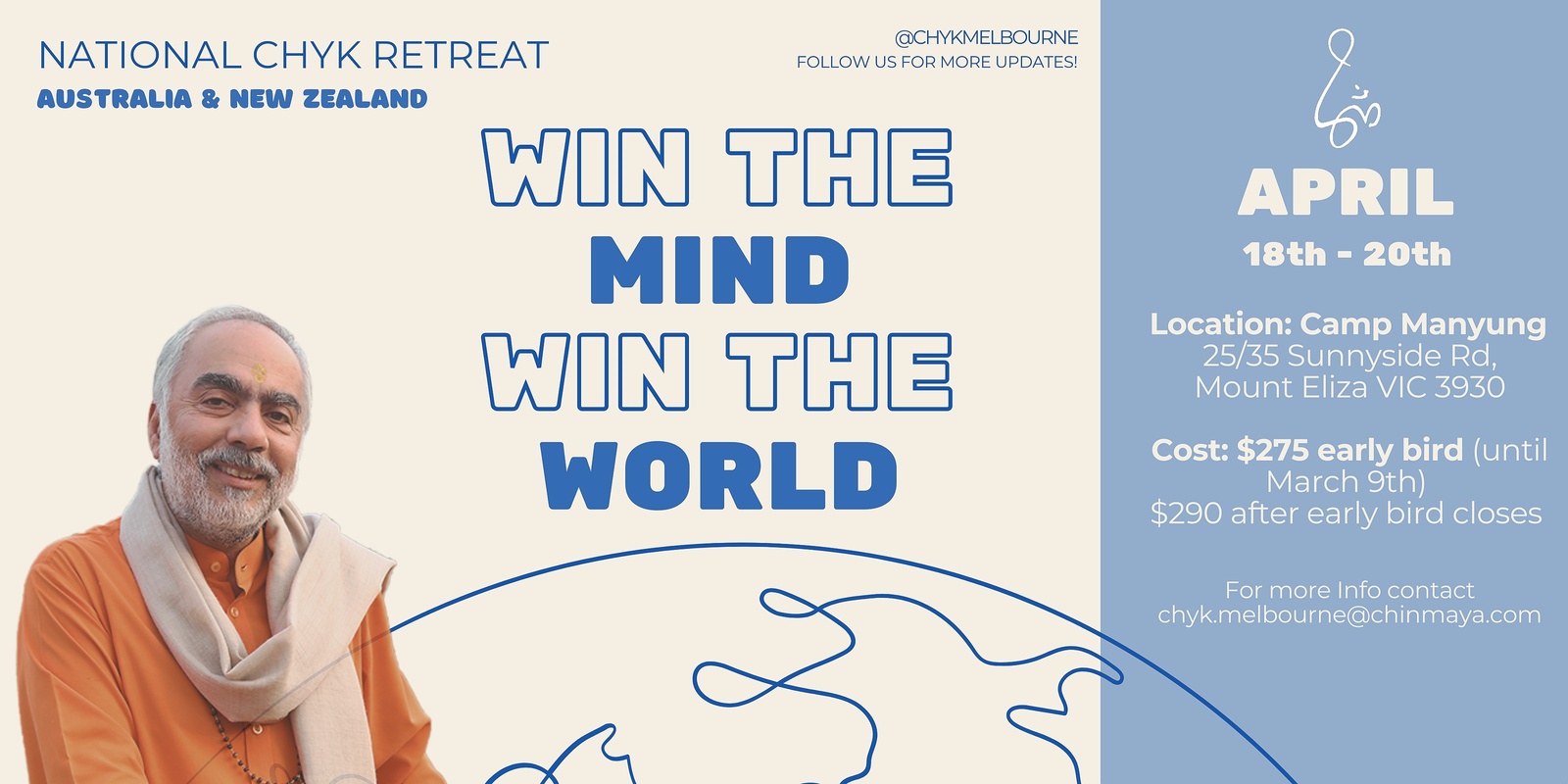 Banner image for National CHYK Retreat 2025: Win The Mind Win The World