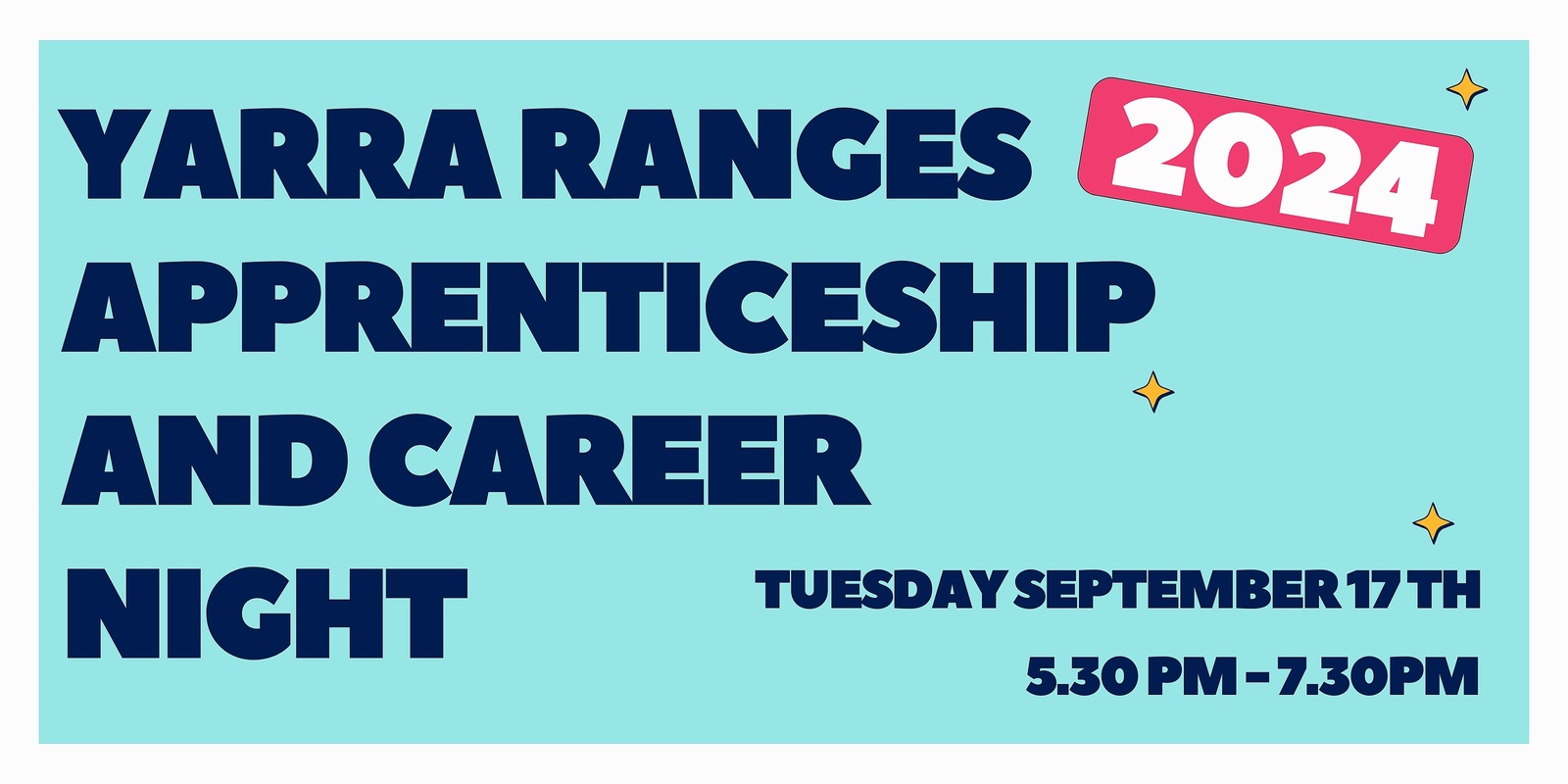 Banner image for Yarra Ranges Apprenticeship and Career Night