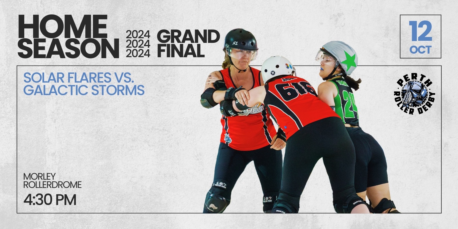 Banner image for Perth Roller Derby 2024 Home Season | Grand Final