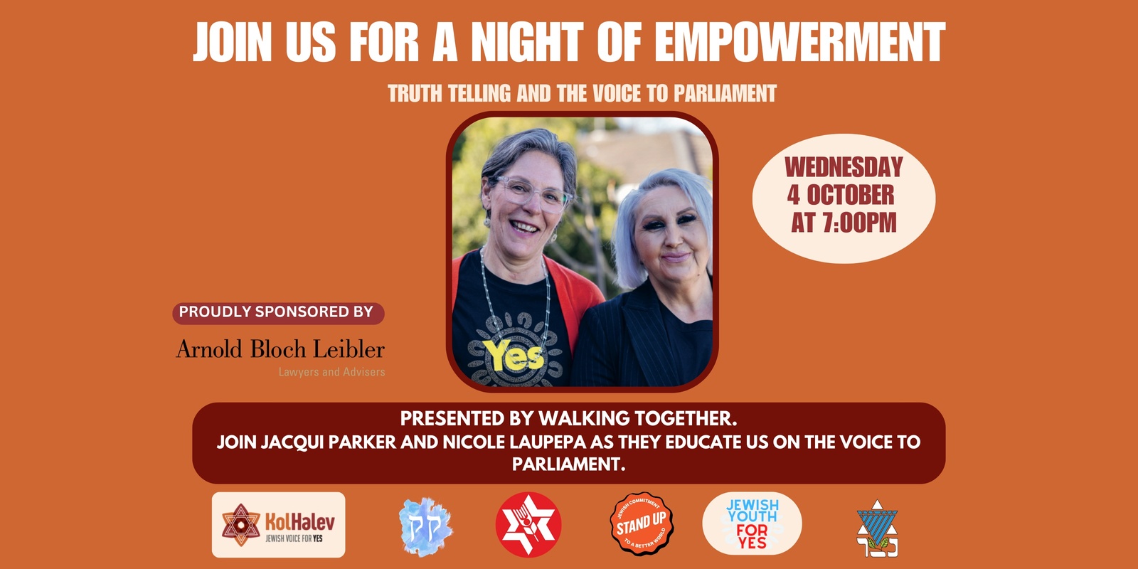 Banner image for A night of youth empowerment (MELB): The Voice to Parliament Referendum
