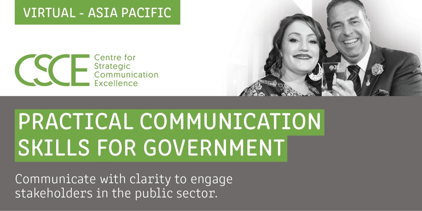 Banner image for Practical Communication Skills For Government - Virtual (Asia Pacific)