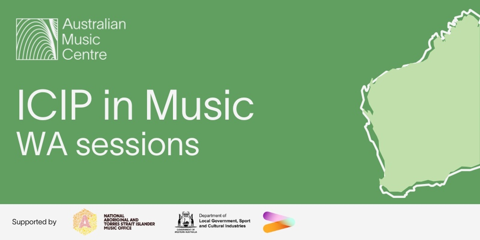 Banner image for ICIP in Music | WA sessions | Supported by NATSIMO