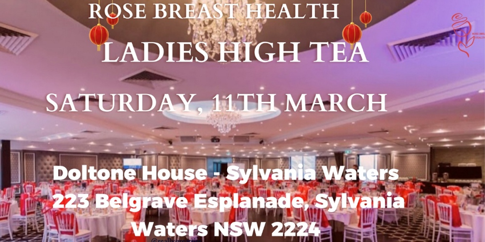 Banner image for Ladies High Tea Fundraiser