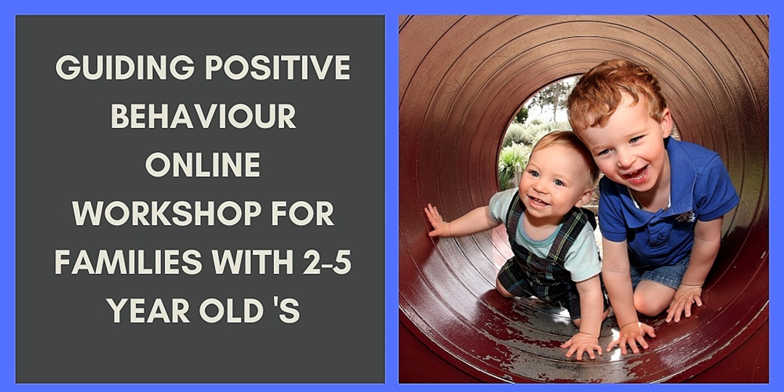 Banner image for Guiding Positive Behaviour Online Parent Workshop