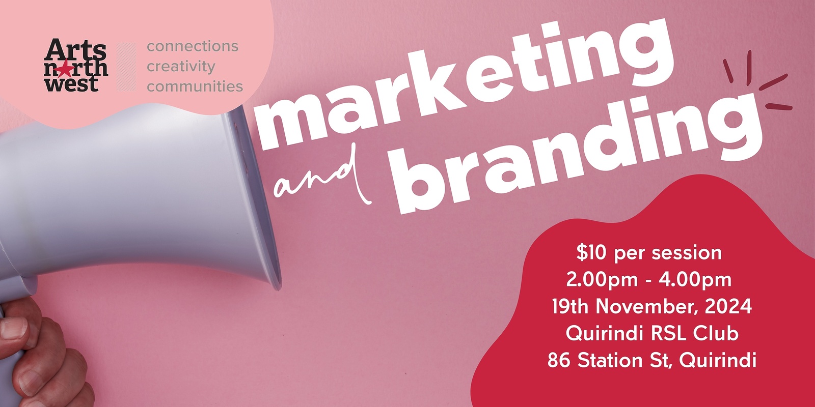 Banner image for Professional and Creative Development workshops: Marketing & Branding - Liverpool Plains