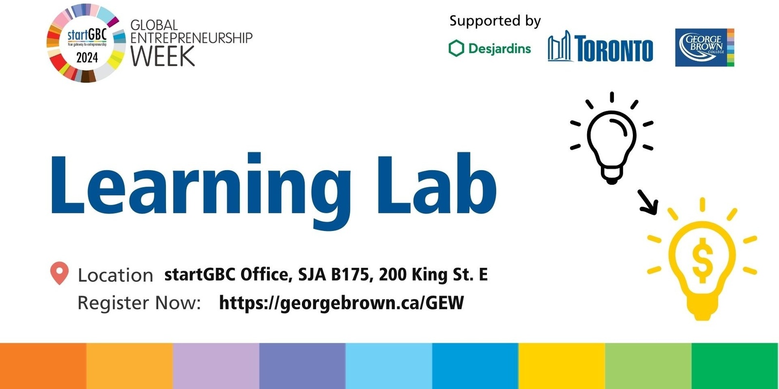 Banner image for startGBC Global Entrepreneurship Week Learning Labs - In-Person