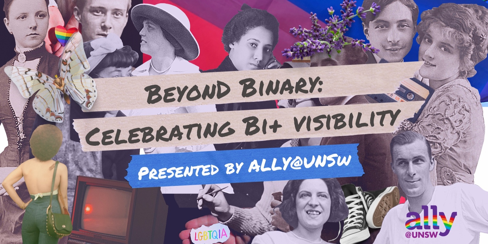 Banner image for SEXtember 2023: Beyond Binary: Celebrating Bi+ Visibility - Presented by Ally