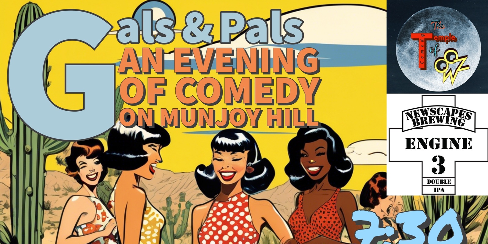 Banner image for Gals & Pals: An Evening of Comedy on Munjoy Hill