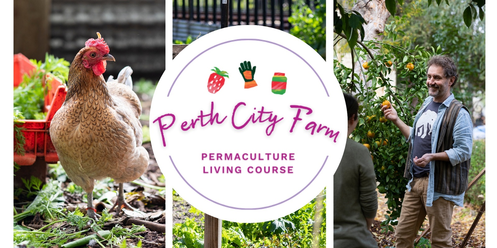 Banner image for Perth City Farm Permaculture Living Course