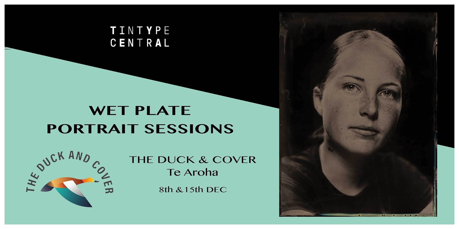 Banner image for The Duck & Cover: Wet Plate Portrait Sessions