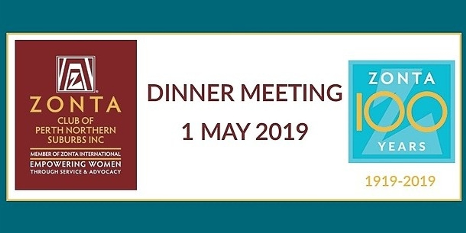 Banner image for Zonta Club of Perth Northern Suburbs May Meeting (AGM)