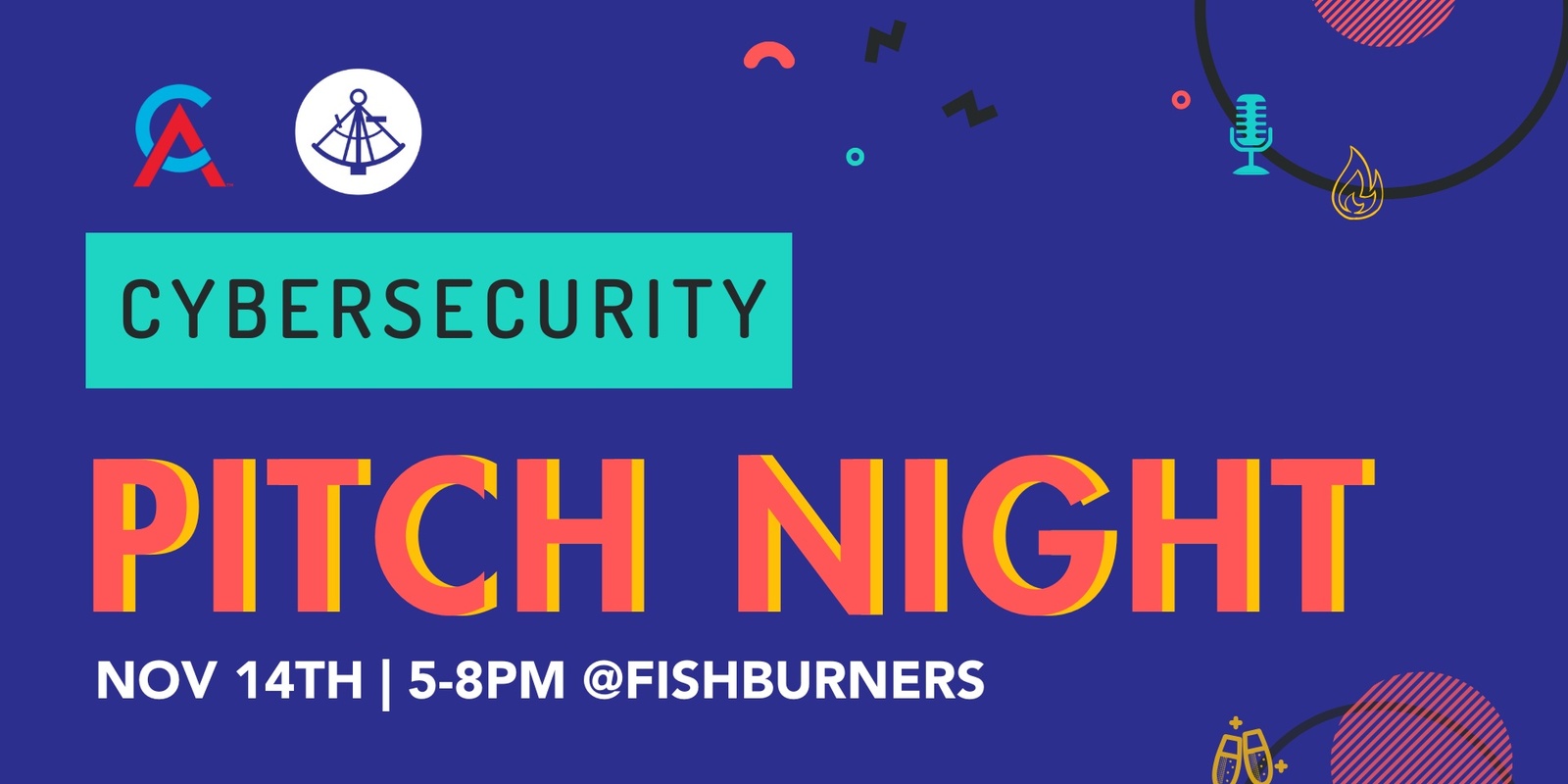 Banner image for Cybersecurity Pitch Night 