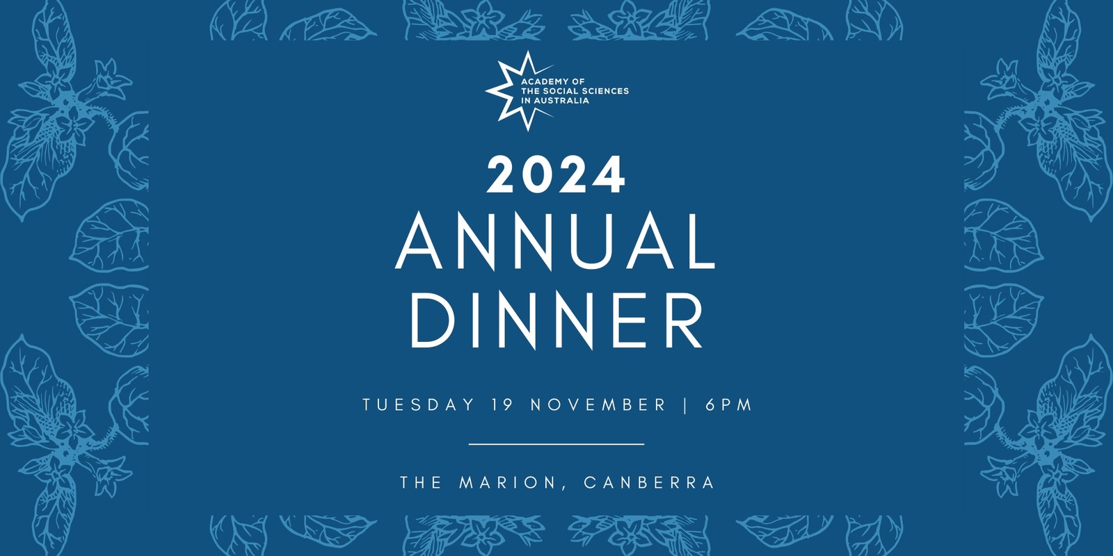 Banner image for 2024 Annual Dinner