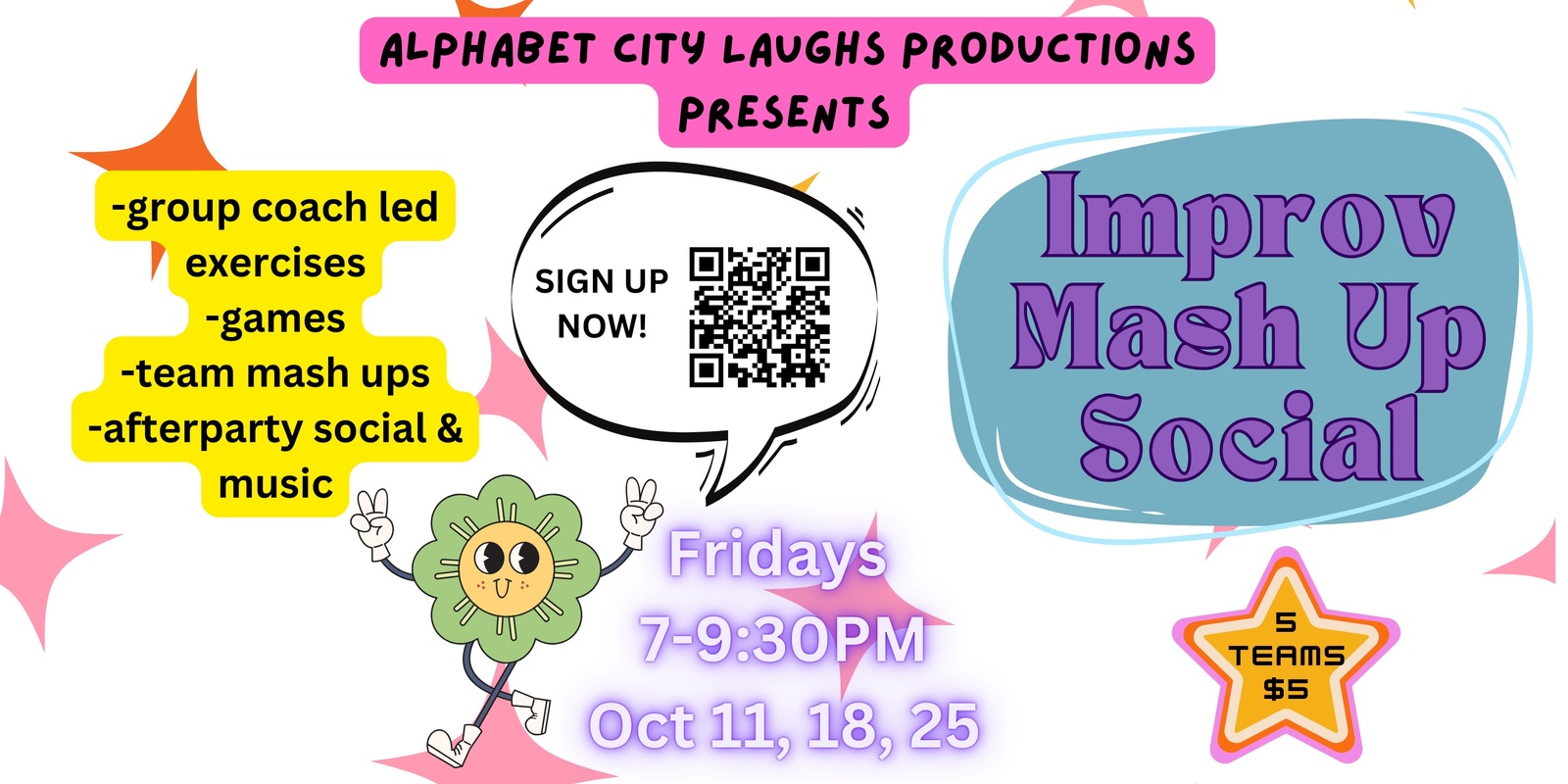 Banner image for Improv Mash Up Social